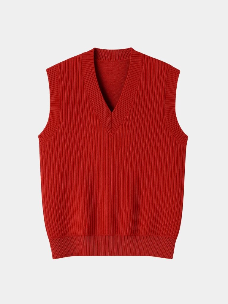 Knit Vest Waistcoat -