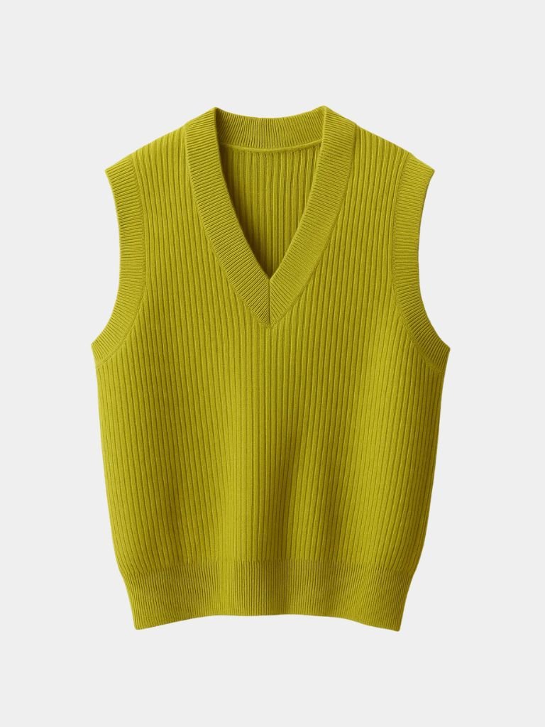 Knit Vest Waistcoat -