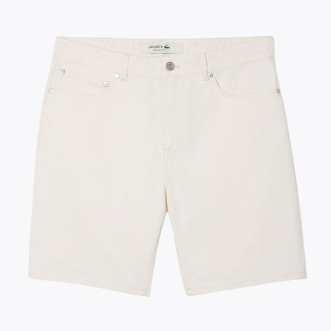 LC Straight Fit Denim Bermuda Shorts Nikiam