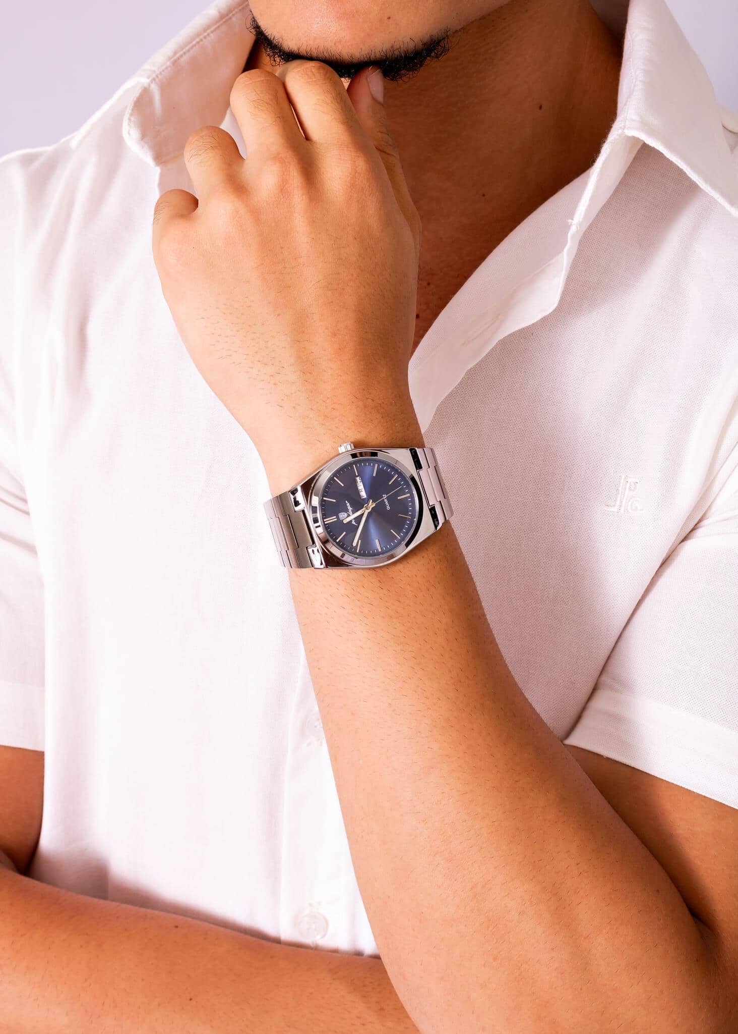 POEDAGAR Essenza 40mm Watch - Water Resistant | Stainless Steel Nikiam