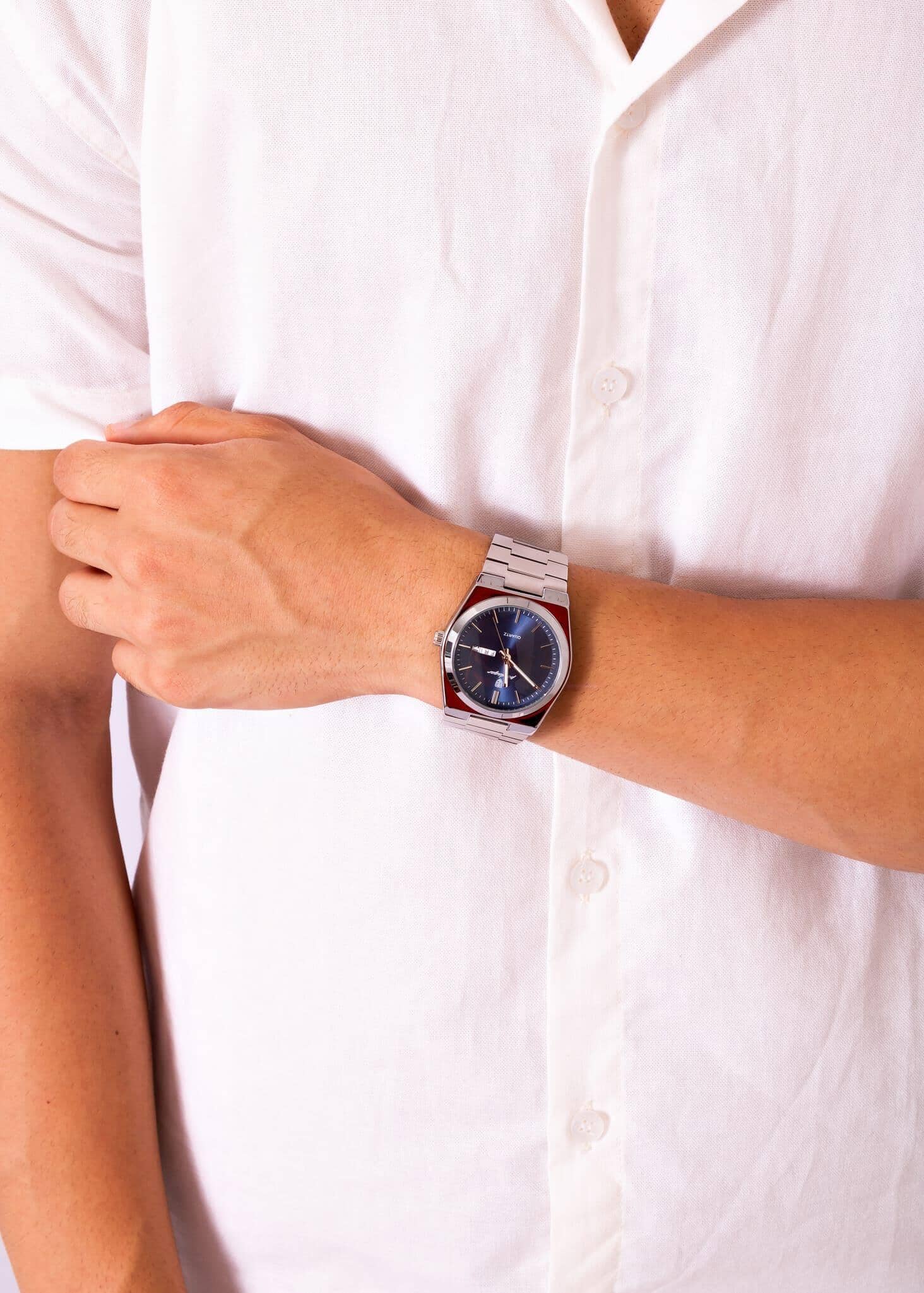 POEDAGAR Essenza 40mm Watch - Water Resistant | Stainless Steel Nikiam