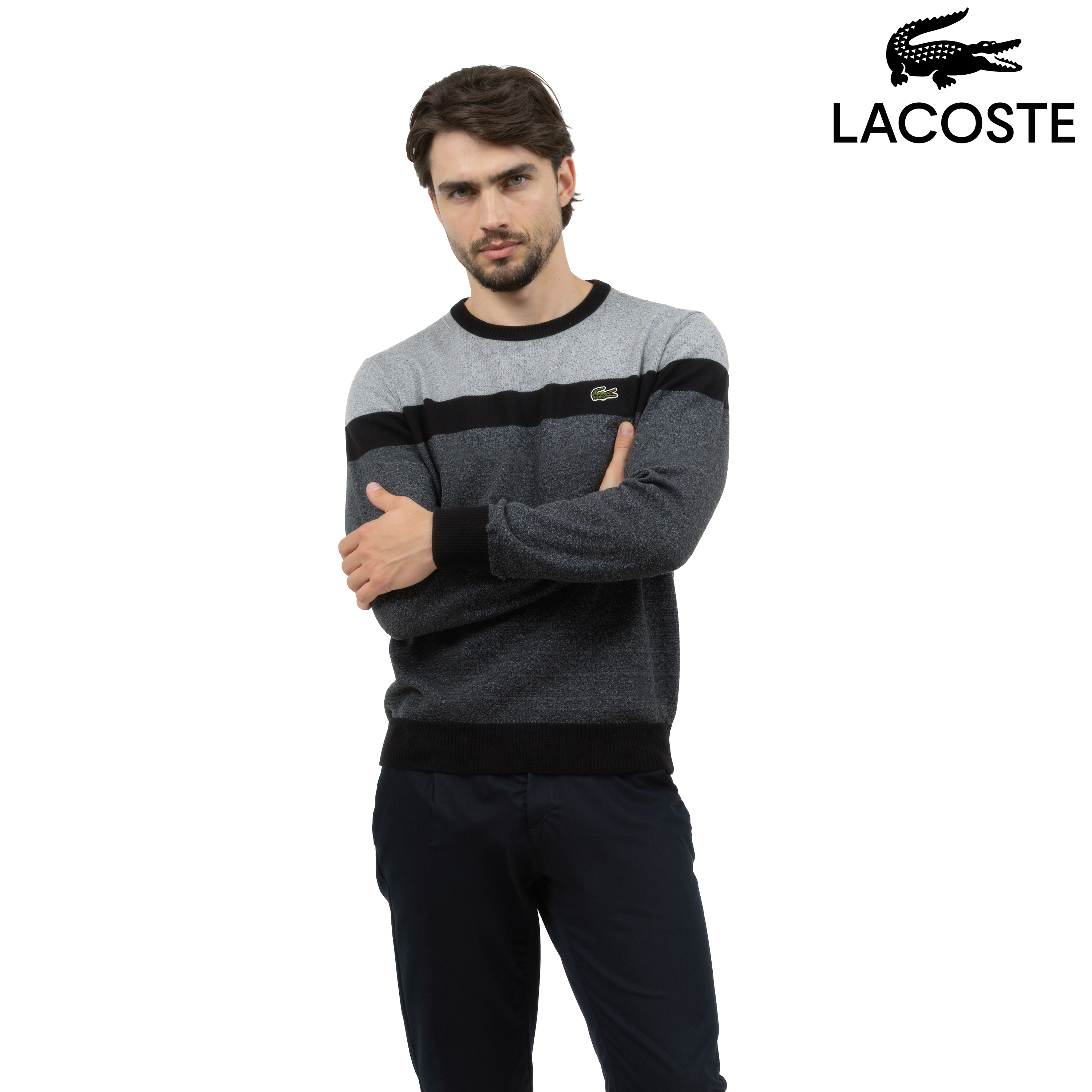 LC Cotton Crew Neck Sweater – Buy 1, Get 1 Free + Free Cap Nikiam