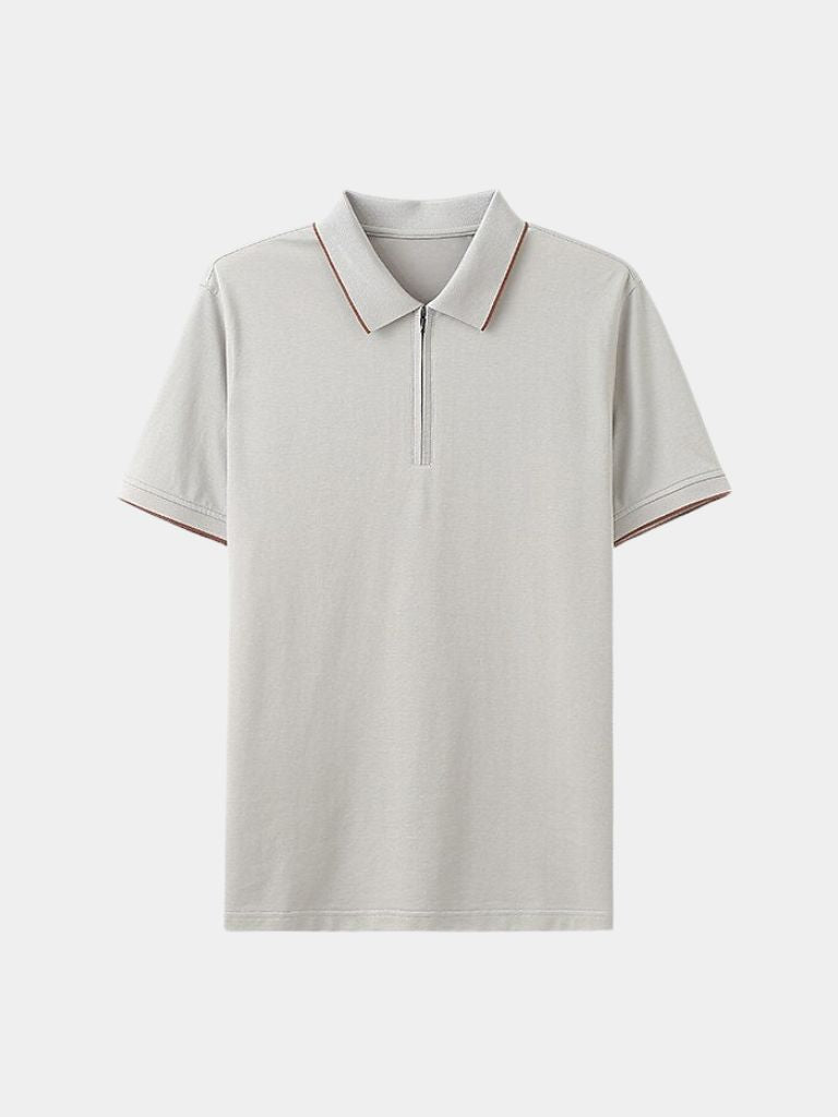 Regis Quarter Zip Polo – Cross & Crown