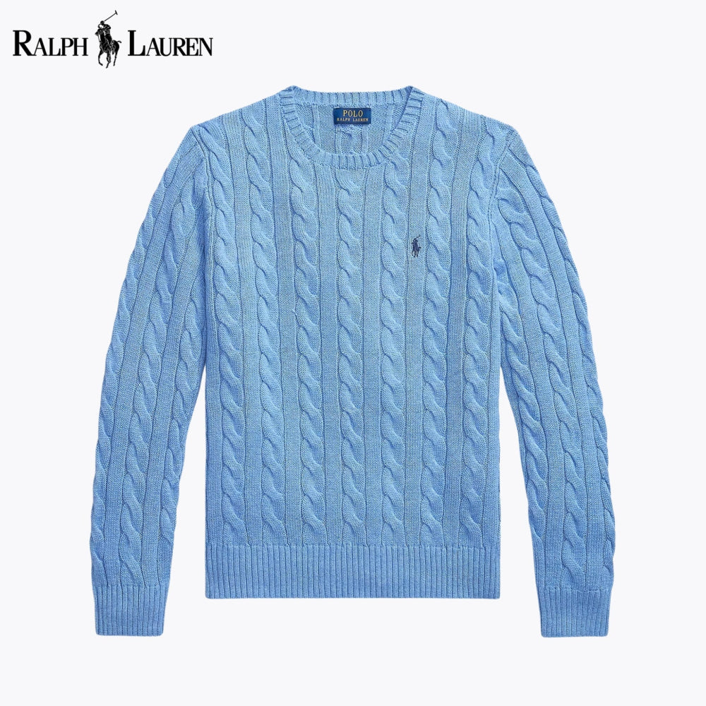 RL Cable-Knit Cotton Jumper – Buy 1, Get 1 Free Nikiam