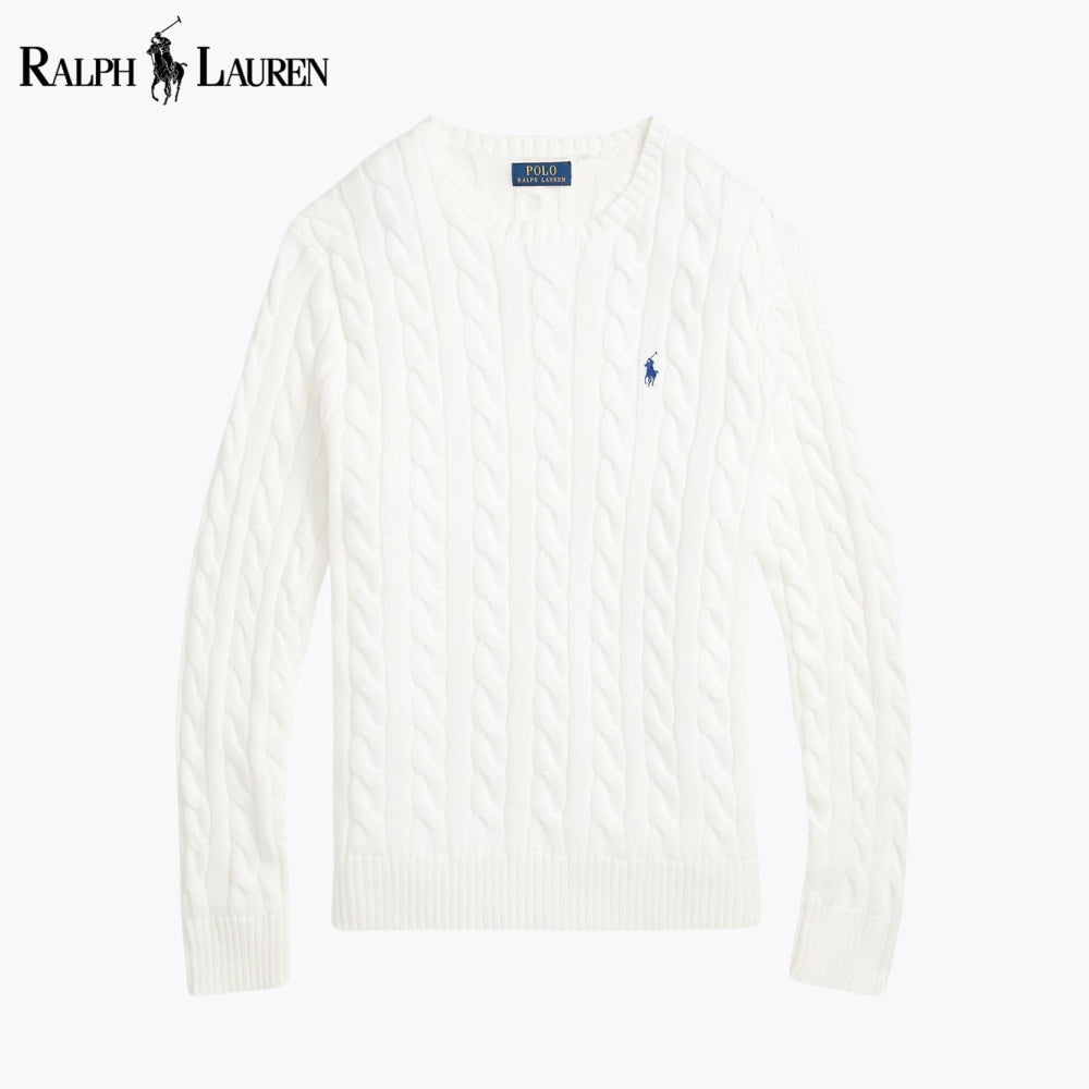RL Cable-Knit Cotton Jumper – Buy 1, Get 1 Free Nikiam