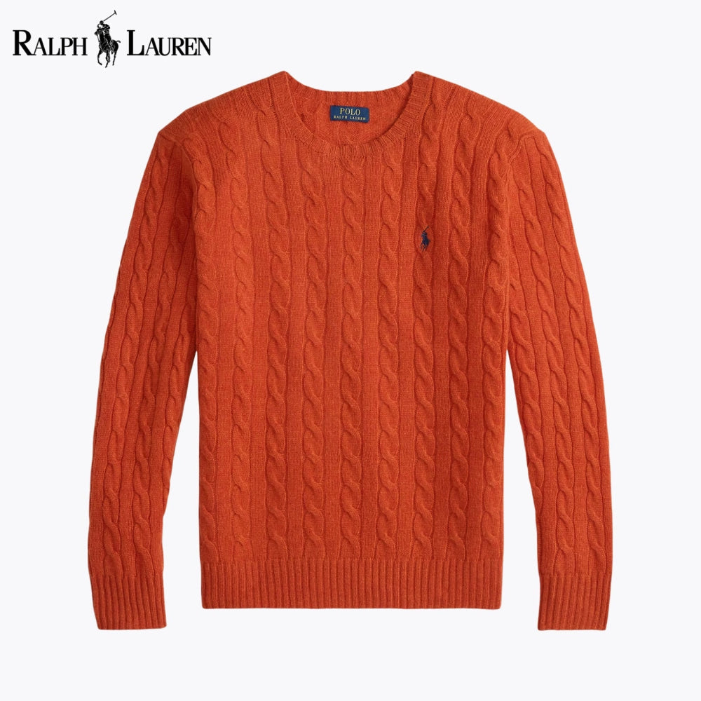 RL Cable-Knit Wool-Cashmere Jumper Nikiam
