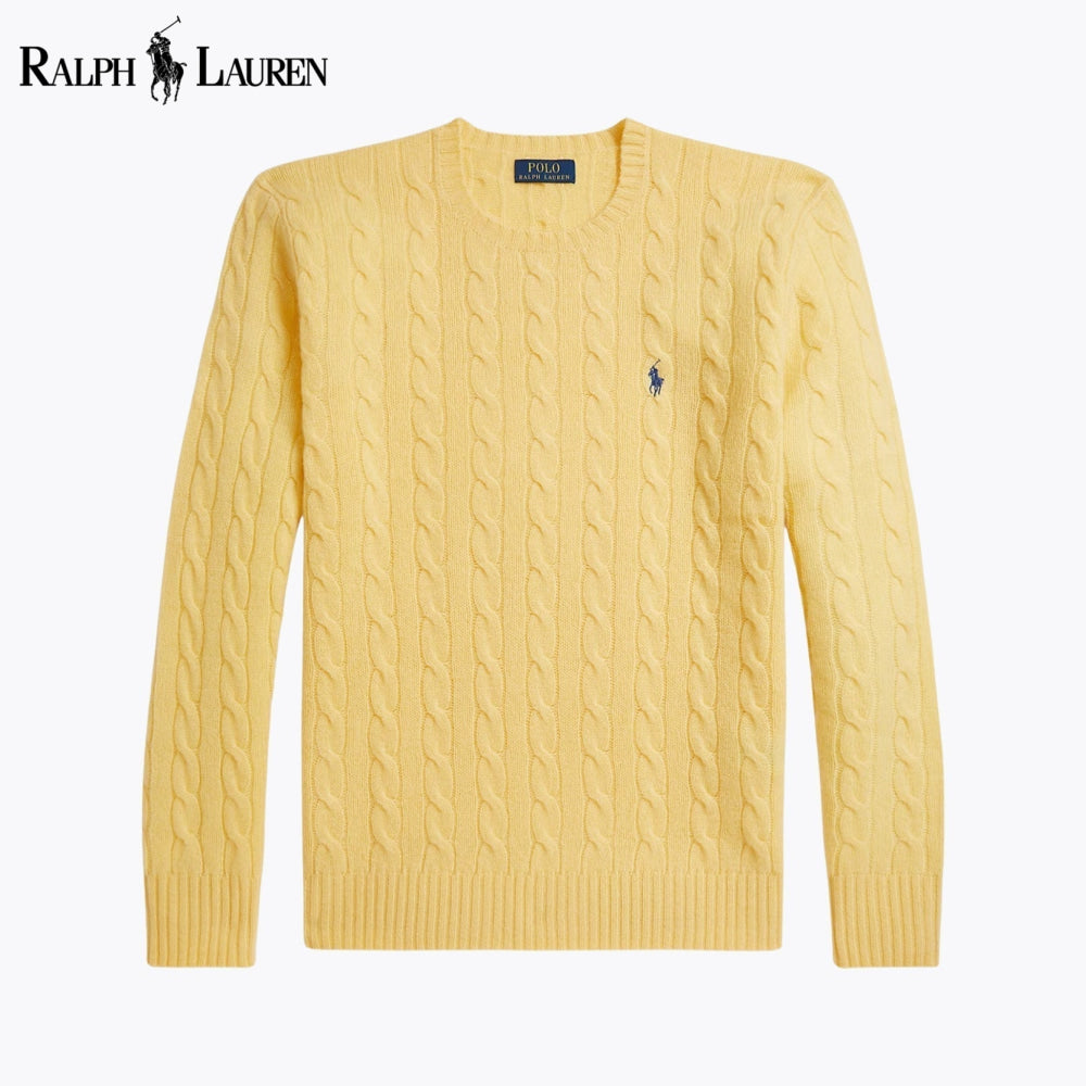 RL Cable-Knit Wool-Cashmere Jumper Nikiam