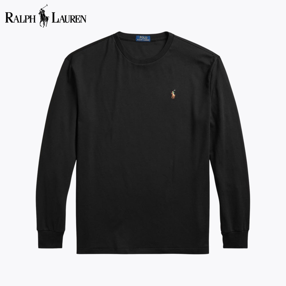RL Classic Fit Soft Cotton Crewneck T-Shirt Nikiam