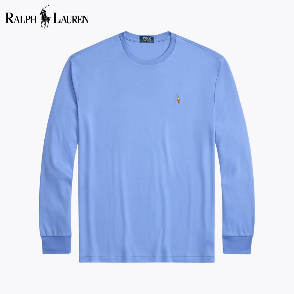 RL Classic Fit Soft Cotton Crewneck T-Shirt Nikiam