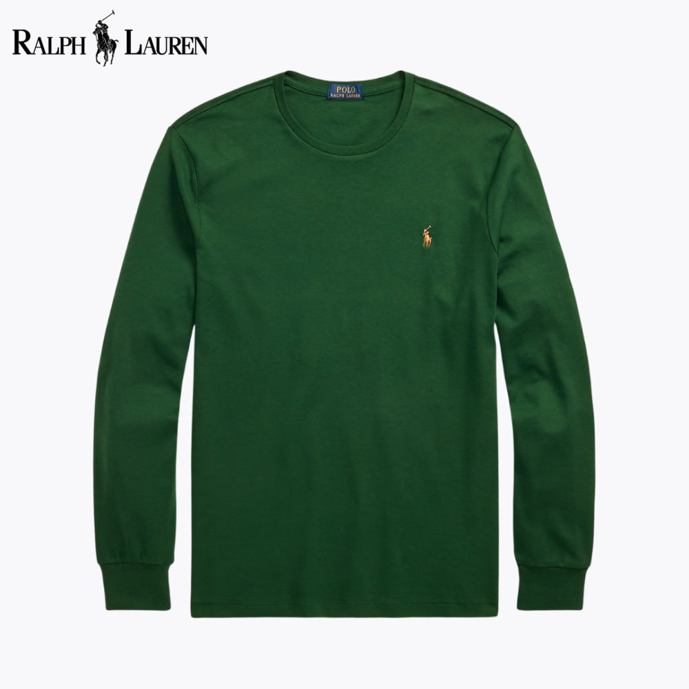RL Classic Fit Soft Cotton Crewneck T-Shirt Nikiam