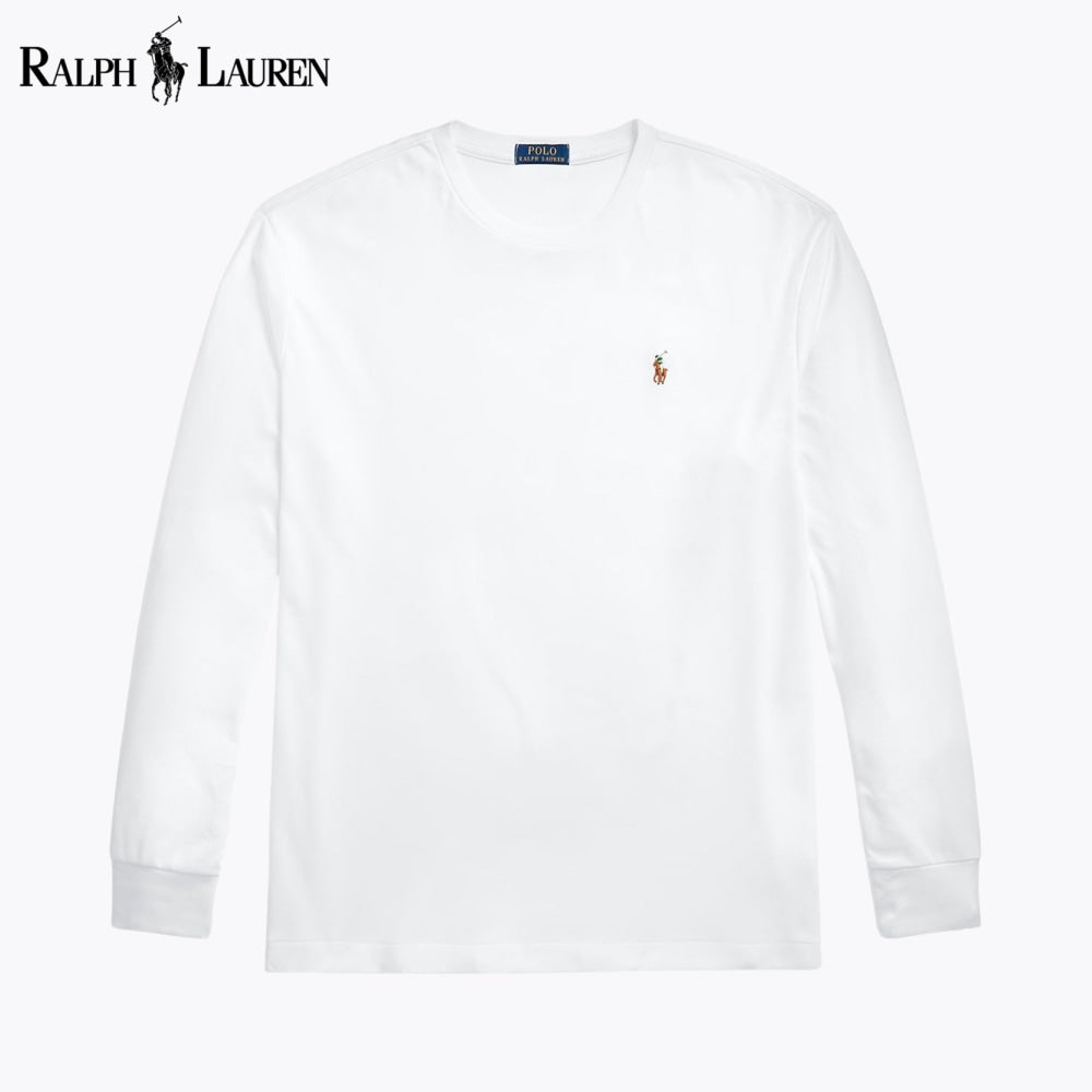 RL Classic Fit Soft Cotton Crewneck T-Shirt Nikiam