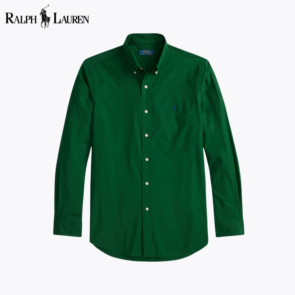 RL Classic Fit Stretch Poplin Shirt Nikiam