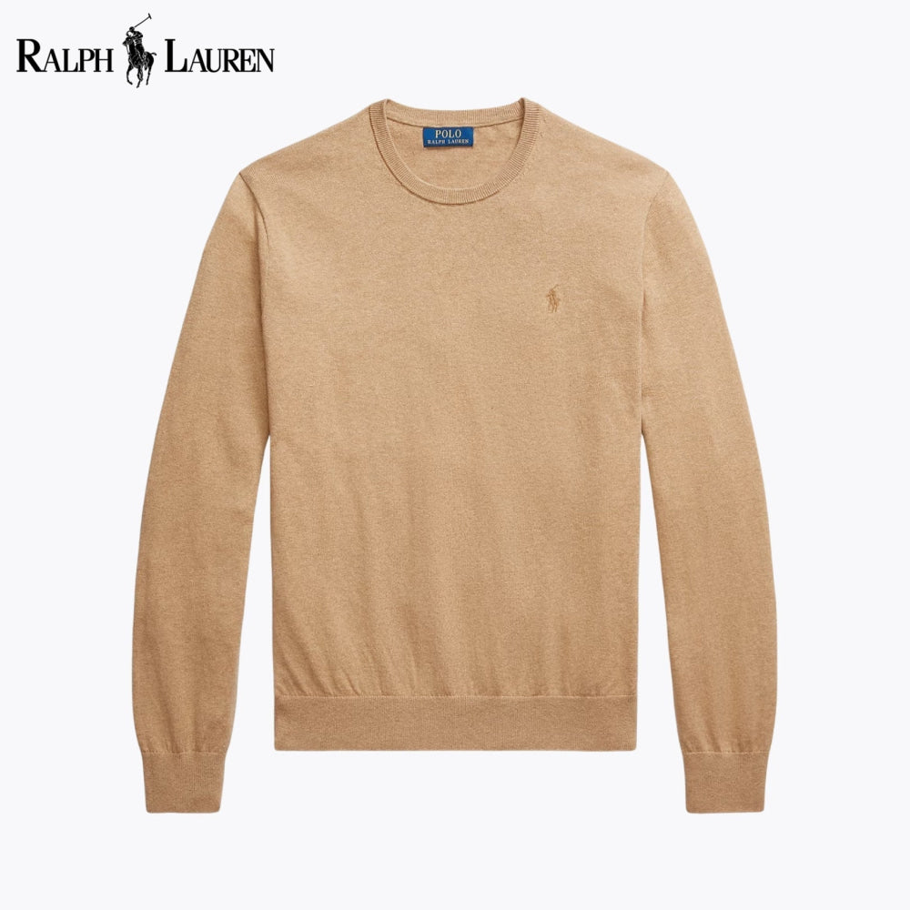 RL Cotton-Cashmere Crewneck Jumper Nikiam