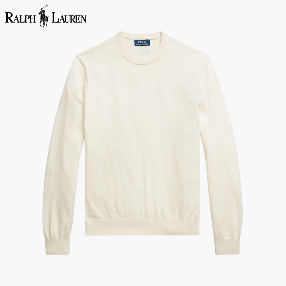 RL Cotton-Cashmere Crewneck Jumper Nikiam