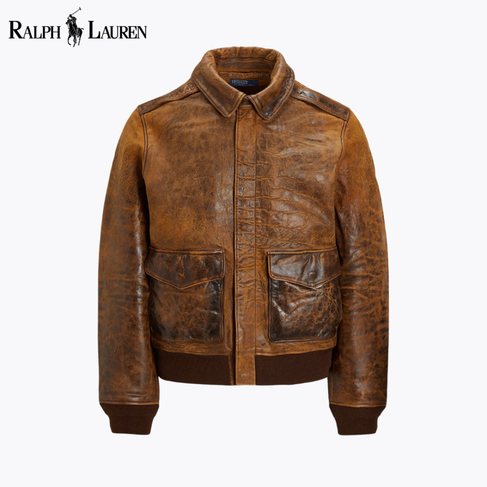 RL Leather Flight Jacket Nikiam