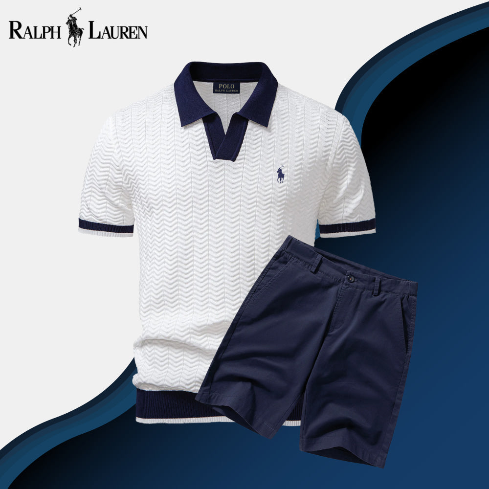 RL Old Money Polo Shirt + Shorts Set Nikiam