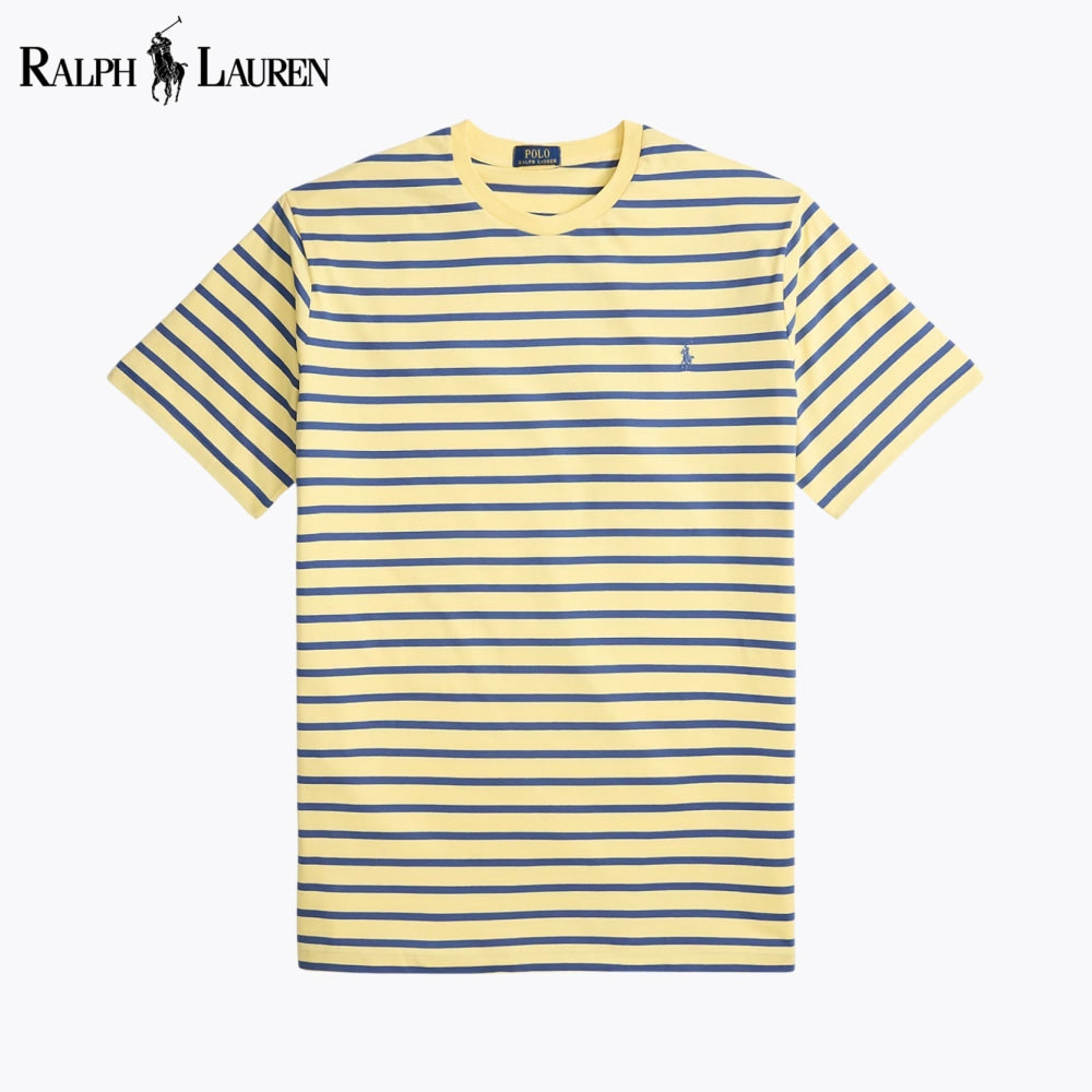 RL Striped Jersey Crewneck T-Shirt Nikiam
