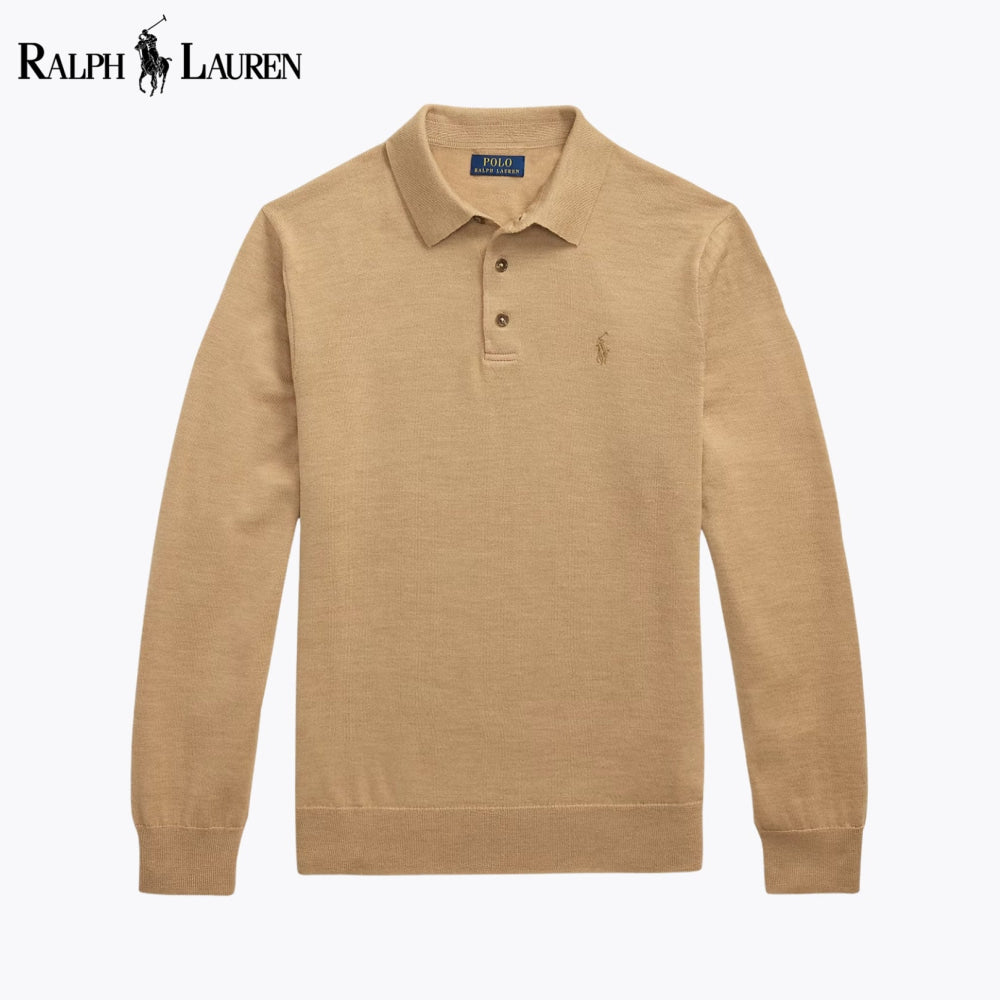 RL Wool Polo-Collar Jumper Nikiam