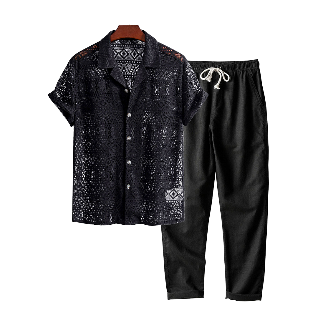 Saba - TheighT Short Sleeved Set Nikiam