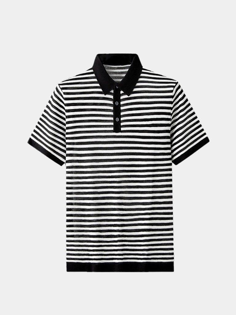 Stripe Class Polo - Cross & Crown