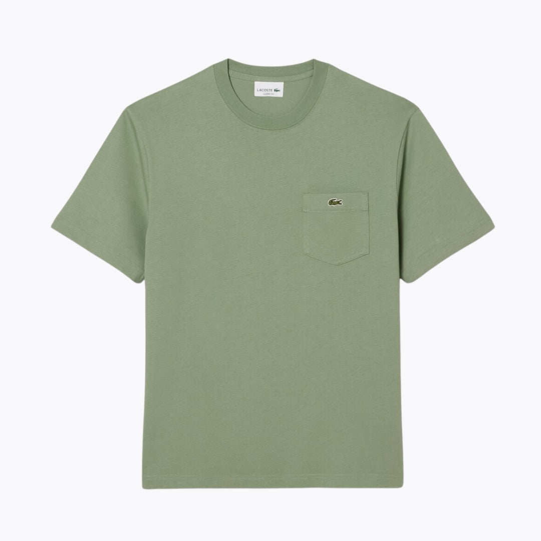 LC Cotton T-shirt with Breast Pocket Nikiam