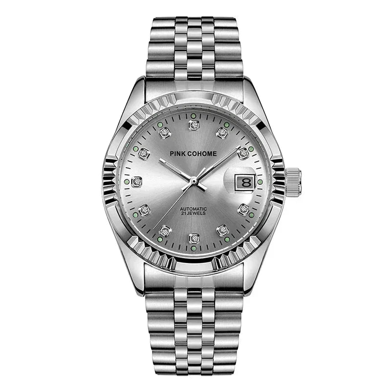 Watch Poedagar Pink Cohome Automatic Nikiam